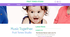 Desktop Screenshot of fruittonesstudio.com